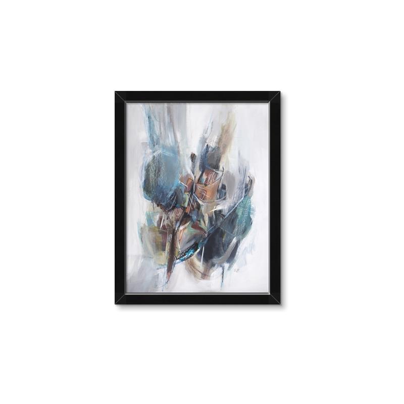 Picture of Teal Storm _GroupedProduct_Rectangle_Portrait_Framed_Matted_