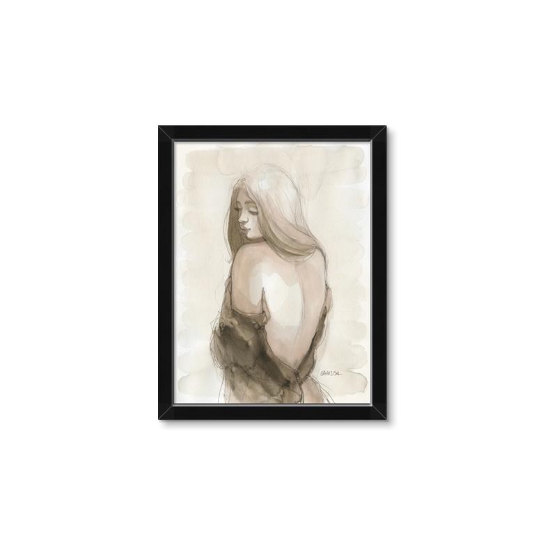 Picture of Pencil Sketch II _GroupedProduct_Rectangle_Portrait_Framed_Matted_