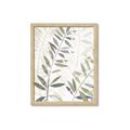 Picture of Layered Leaves II _GroupedProduct_Rectangle_Portrait_Framed_Matted_