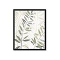 Picture of Layered Leaves II _GroupedProduct_Rectangle_Portrait_Framed_Matted_