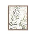 Picture of Layered Leaves II _GroupedProduct_Rectangle_Portrait_Framed_Matted_
