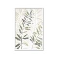 Picture of Layered Leaves II _GroupedProduct_Rectangle_Portrait_Framed_Matted_