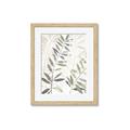 Picture of Layered Leaves II _GroupedProduct_Rectangle_Portrait_Framed_Matted_