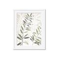 Picture of Layered Leaves II _GroupedProduct_Rectangle_Portrait_Framed_Matted_