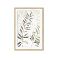 Picture of Layered Leaves II _GroupedProduct_Rectangle_Portrait_Framed_Matted_