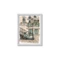 Picture of Parked Bike _GroupedProduct_Rectangle_Portrait_Framed_Matted_