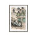 Picture of Parked Bike _GroupedProduct_Rectangle_Portrait_Framed_Matted_
