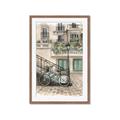 Picture of Parked Bike _GroupedProduct_Rectangle_Portrait_Framed_Matted_
