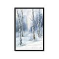 Picture of Winter Tree _GroupedProduct_Rectangle_Portrait_Framed_Matted_