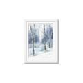 Picture of Winter Tree _GroupedProduct_Rectangle_Portrait_Framed_Matted_