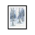 Picture of Winter Tree _GroupedProduct_Rectangle_Portrait_Framed_Matted_