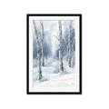 Picture of Winter Tree _GroupedProduct_Rectangle_Portrait_Framed_Matted_