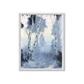 Picture of Winter Forest _GroupedProduct_Rectangle_Portrait_Framed_Matted_