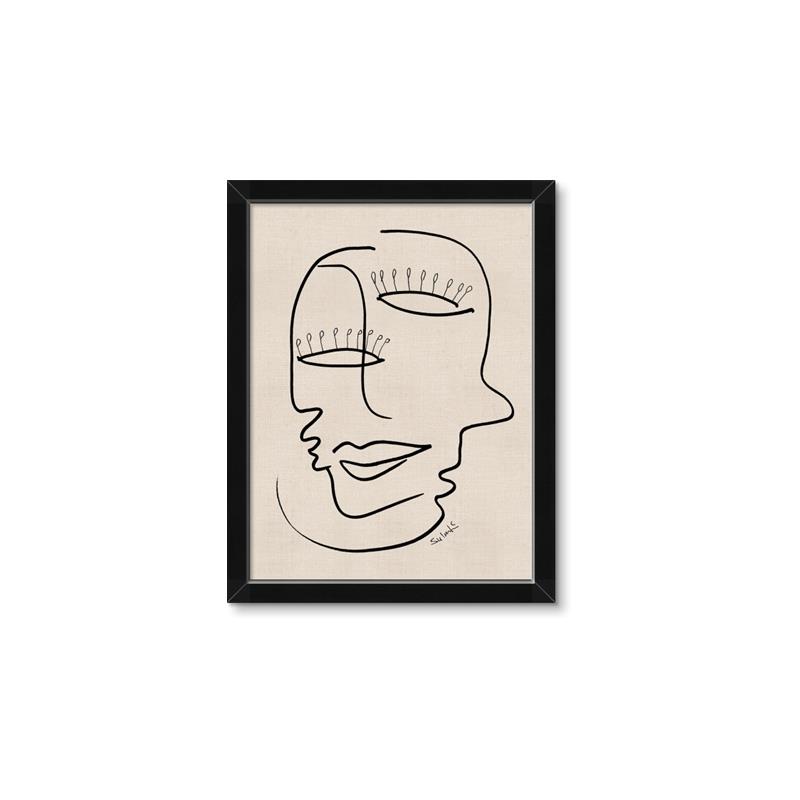 Picture of Two Faced I  _GroupedProduct_Rectangle_Portrait_Framed_Matted_