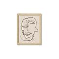 Picture of Two Faced I  _GroupedProduct_Rectangle_Portrait_Framed_Matted_