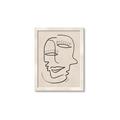 Picture of Two Faced I  _GroupedProduct_Rectangle_Portrait_Framed_Matted_