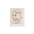 Picture of Two Faced I  _GroupedProduct_Rectangle_Portrait_Framed_Matted_