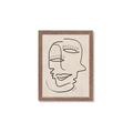 Picture of Two Faced I  _GroupedProduct_Rectangle_Portrait_Framed_Matted_