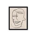 Picture of Two Faced I  _GroupedProduct_Rectangle_Portrait_Framed_Matted_
