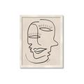 Picture of Two Faced I  _GroupedProduct_Rectangle_Portrait_Framed_Matted_