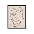 Picture of Two Faced I  _GroupedProduct_Rectangle_Portrait_Framed_Matted_