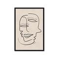 Picture of Two Faced I  _GroupedProduct_Rectangle_Portrait_Framed_Matted_