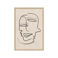 Picture of Two Faced I  _GroupedProduct_Rectangle_Portrait_Framed_Matted_