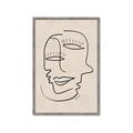 Picture of Two Faced I  _GroupedProduct_Rectangle_Portrait_Framed_Matted_