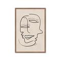 Picture of Two Faced I  _GroupedProduct_Rectangle_Portrait_Framed_Matted_