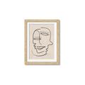 Picture of Two Faced I  _GroupedProduct_Rectangle_Portrait_Framed_Matted_