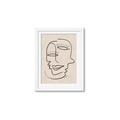 Picture of Two Faced I  _GroupedProduct_Rectangle_Portrait_Framed_Matted_