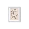 Picture of Two Faced I  _GroupedProduct_Rectangle_Portrait_Framed_Matted_