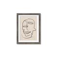 Picture of Two Faced I  _GroupedProduct_Rectangle_Portrait_Framed_Matted_