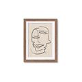 Picture of Two Faced I  _GroupedProduct_Rectangle_Portrait_Framed_Matted_