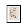 Picture of Two Faced I  _GroupedProduct_Rectangle_Portrait_Framed_Matted_