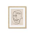 Picture of Two Faced I  _GroupedProduct_Rectangle_Portrait_Framed_Matted_