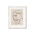 Picture of Two Faced I  _GroupedProduct_Rectangle_Portrait_Framed_Matted_