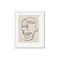 Picture of Two Faced I  _GroupedProduct_Rectangle_Portrait_Framed_Matted_