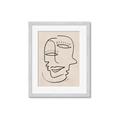 Picture of Two Faced I  _GroupedProduct_Rectangle_Portrait_Framed_Matted_