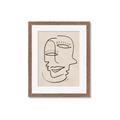Picture of Two Faced I  _GroupedProduct_Rectangle_Portrait_Framed_Matted_