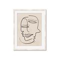 Picture of Two Faced I  _GroupedProduct_Rectangle_Portrait_Framed_Matted_