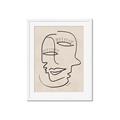 Picture of Two Faced I  _GroupedProduct_Rectangle_Portrait_Framed_Matted_