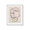 Picture of Two Faced I  _GroupedProduct_Rectangle_Portrait_Framed_Matted_