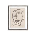 Picture of Two Faced I  _GroupedProduct_Rectangle_Portrait_Framed_Matted_