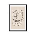 Picture of Two Faced I  _GroupedProduct_Rectangle_Portrait_Framed_Matted_