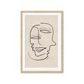 Picture of Two Faced I  _GroupedProduct_Rectangle_Portrait_Framed_Matted_