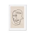 Picture of Two Faced I  _GroupedProduct_Rectangle_Portrait_Framed_Matted_