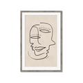 Picture of Two Faced I  _GroupedProduct_Rectangle_Portrait_Framed_Matted_