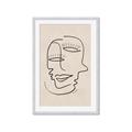 Picture of Two Faced I  _GroupedProduct_Rectangle_Portrait_Framed_Matted_