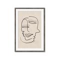 Picture of Two Faced I  _GroupedProduct_Rectangle_Portrait_Framed_Matted_